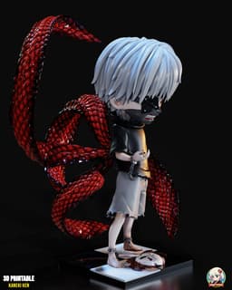 KanekiKen Tokyo Ghoul Chibi - Premium Collectible 3d model