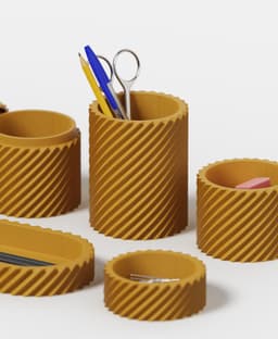 OON Collection - Desk Organizer Set 3d model