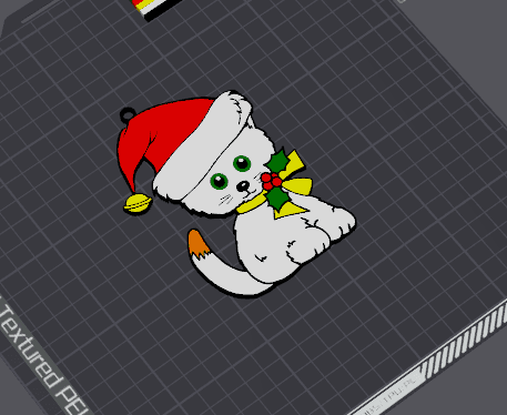 Christmas Pack: Cat II 3d model