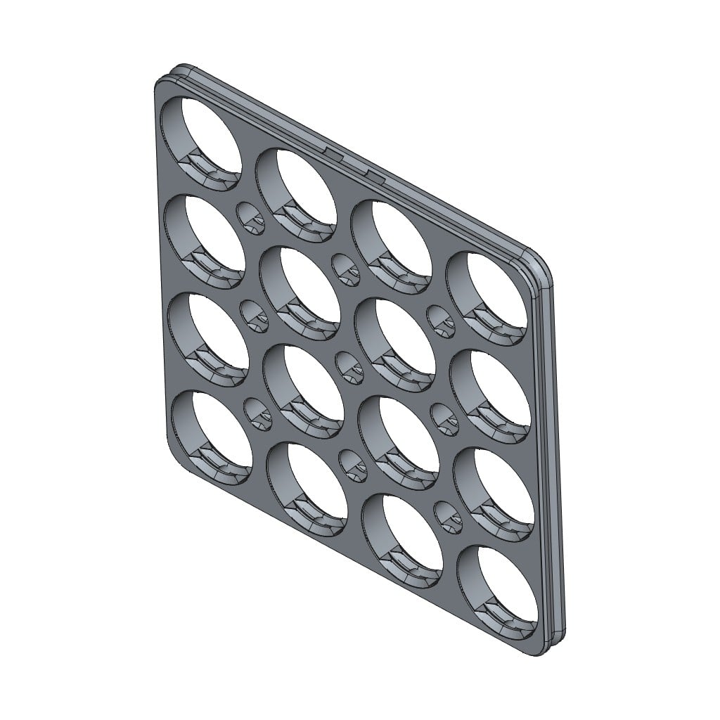 D-LOCK_PANEL.4X4-BLANK 3d model