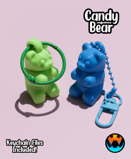 Candy Bear 3d model