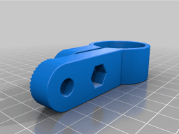 PDW Bike Fender Mount 3d model