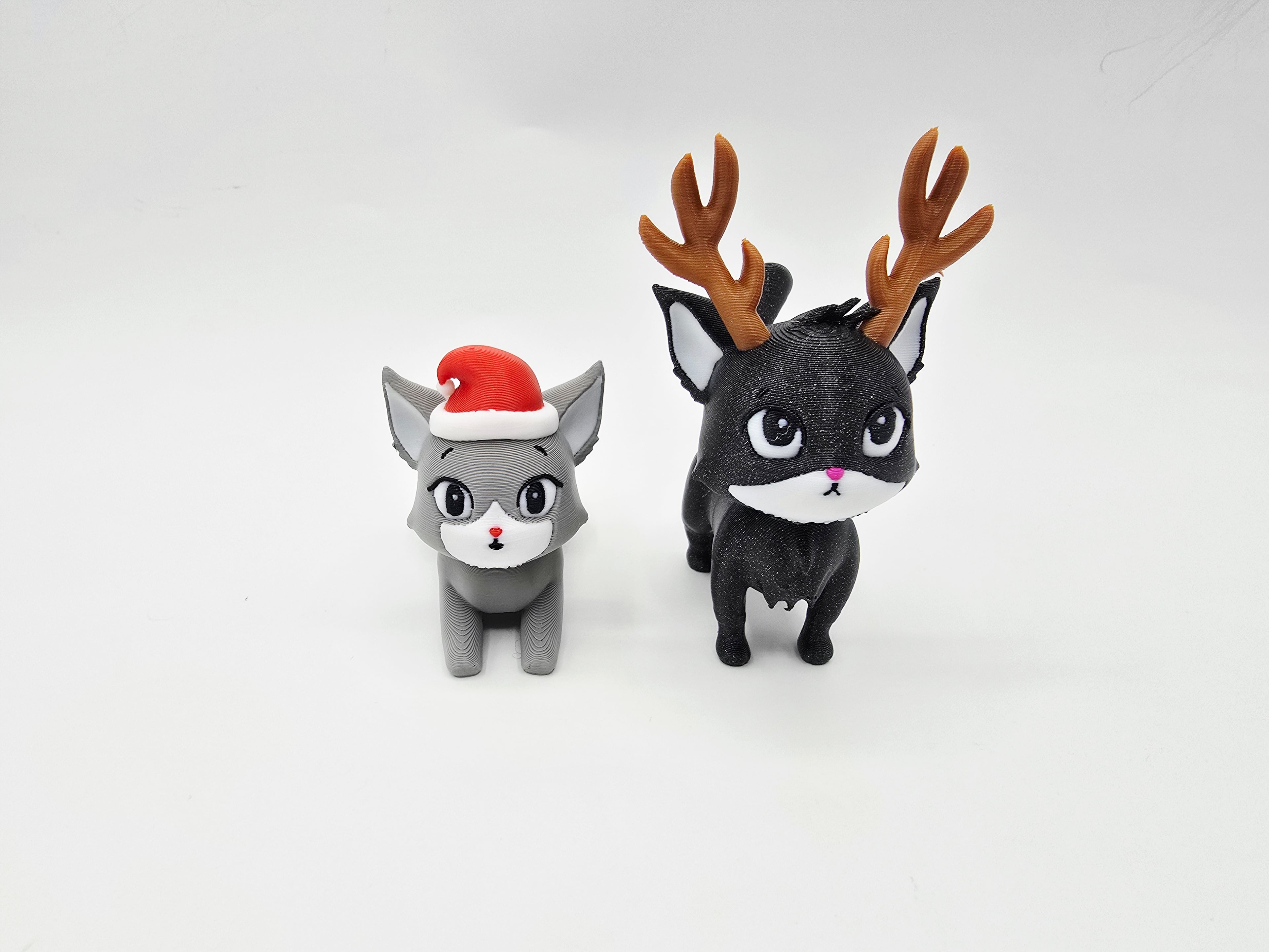 CHRISTMAS KITTYS FREE 3d model