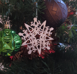 Snowflake Ornaments 3d model