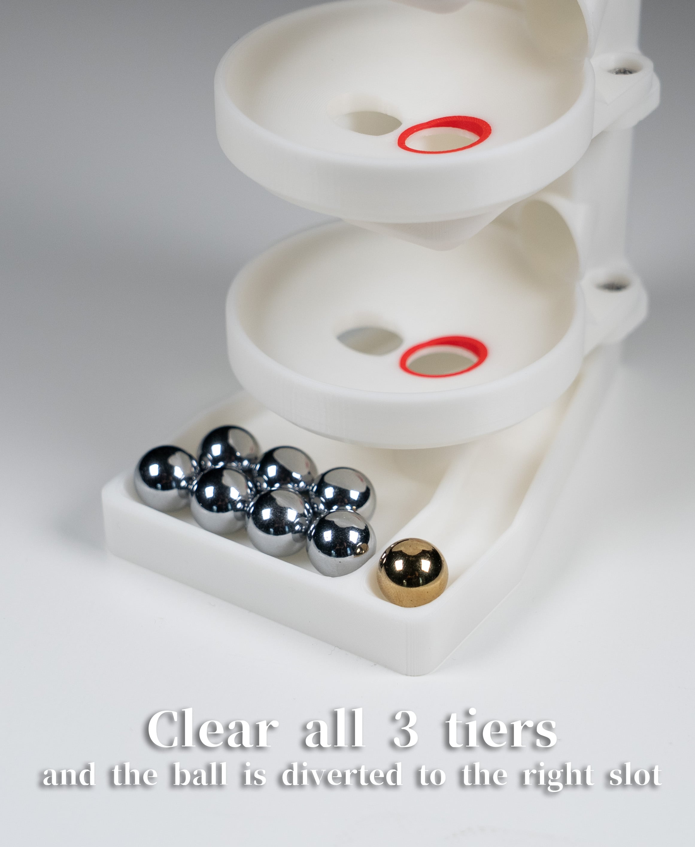 3-Tier Drop Roulette -Small size- 3d model
