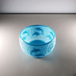 Infill Dolphin Bowl 3d model