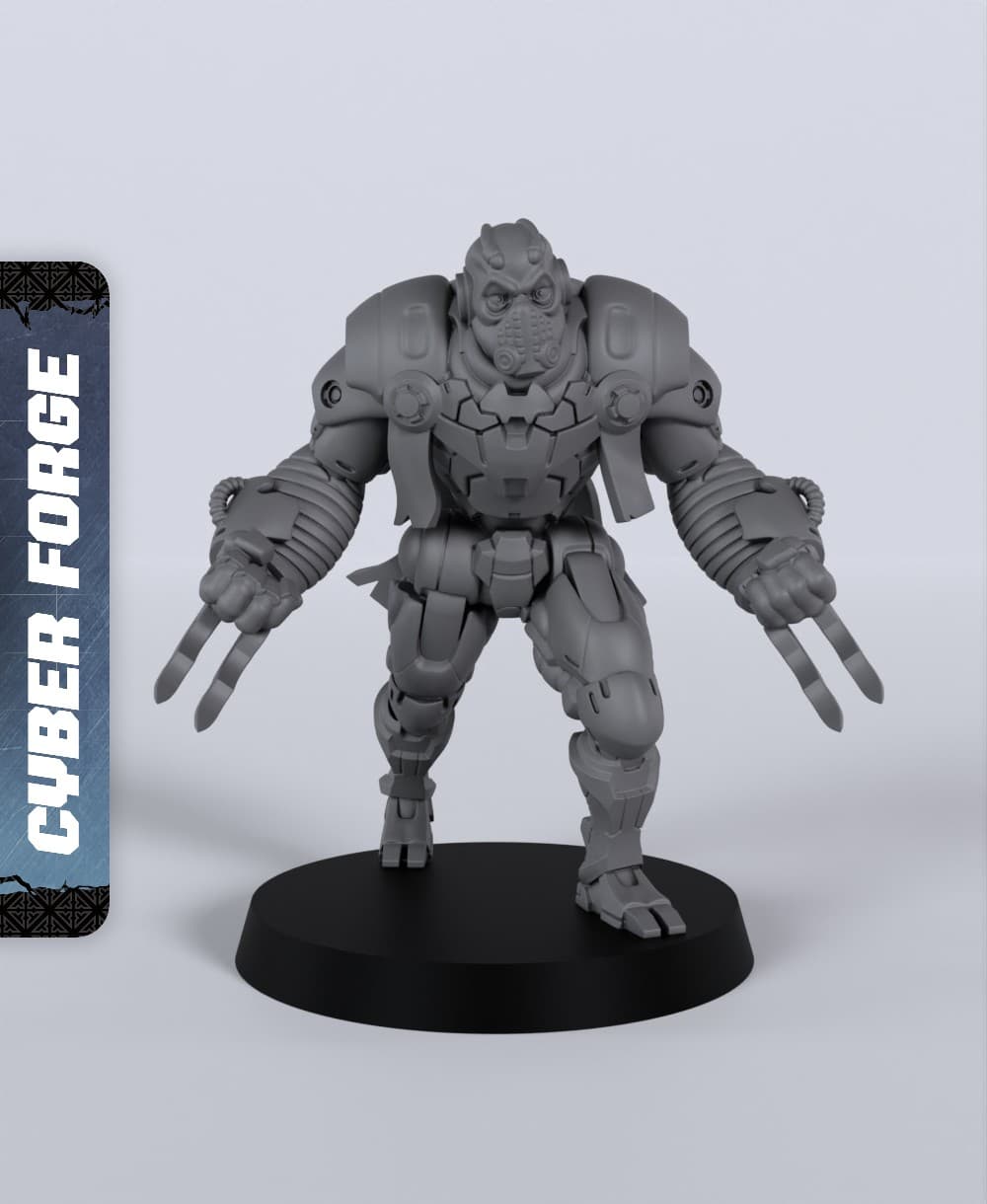 Vortex Valen - With Free Cyberpunk - Sci-Fi Gift Ideas for RPG and Wargamers 3d model