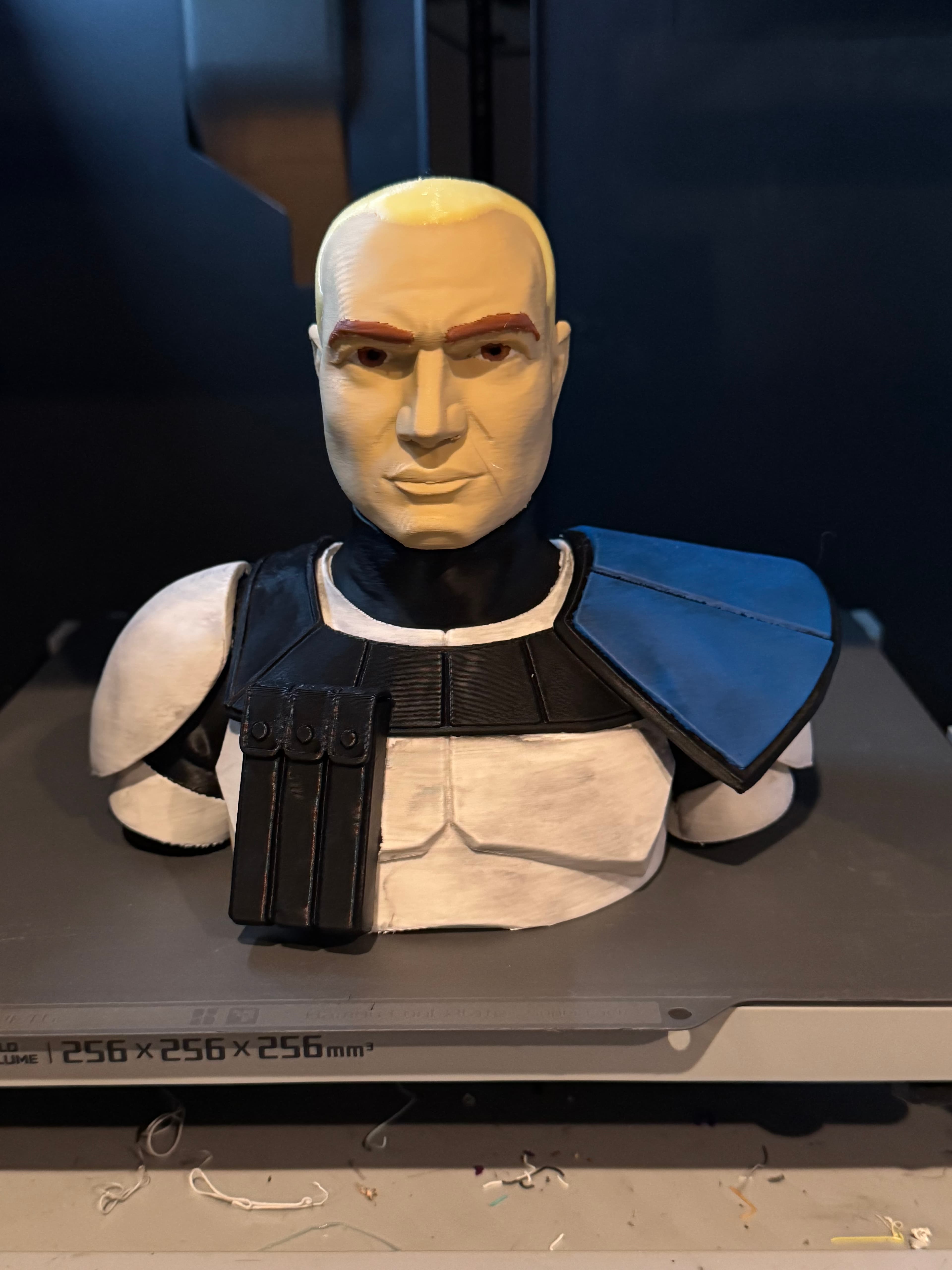 Captain Rex Starwars Bust 3d model