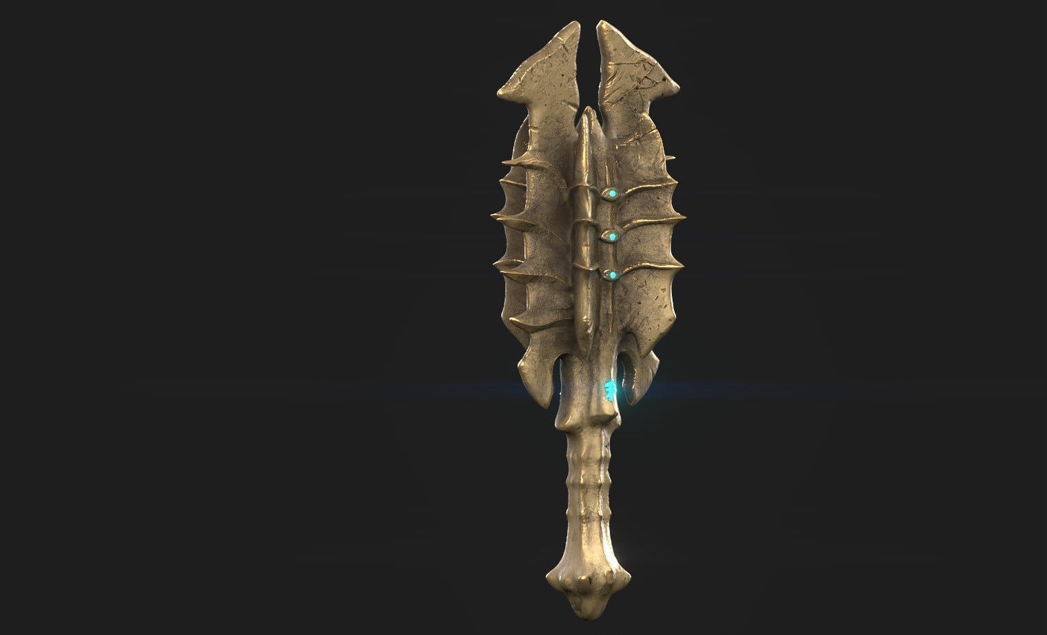 Doom Dark Ages Dread Mace 3d model