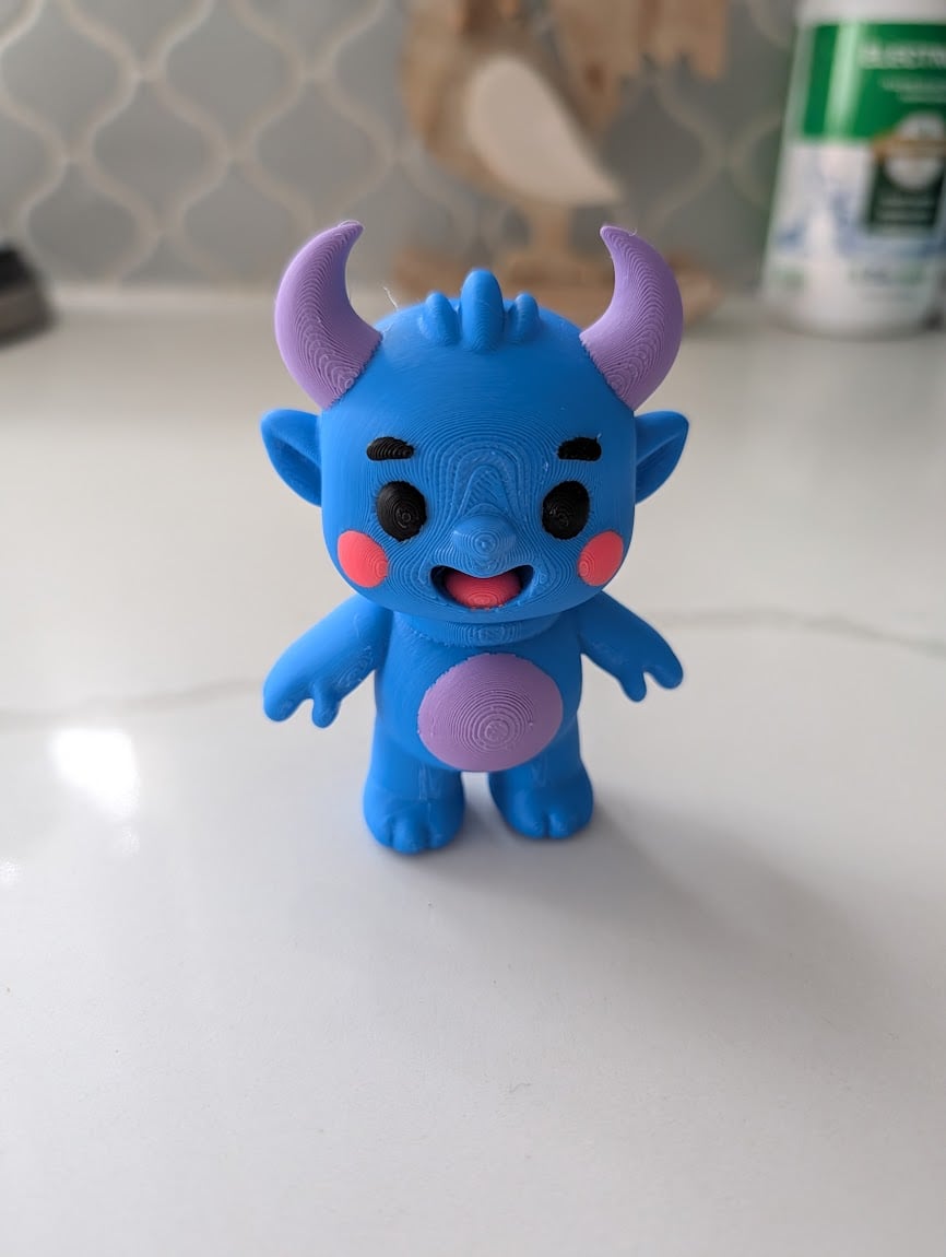 Boggle the Little Monster 3d model