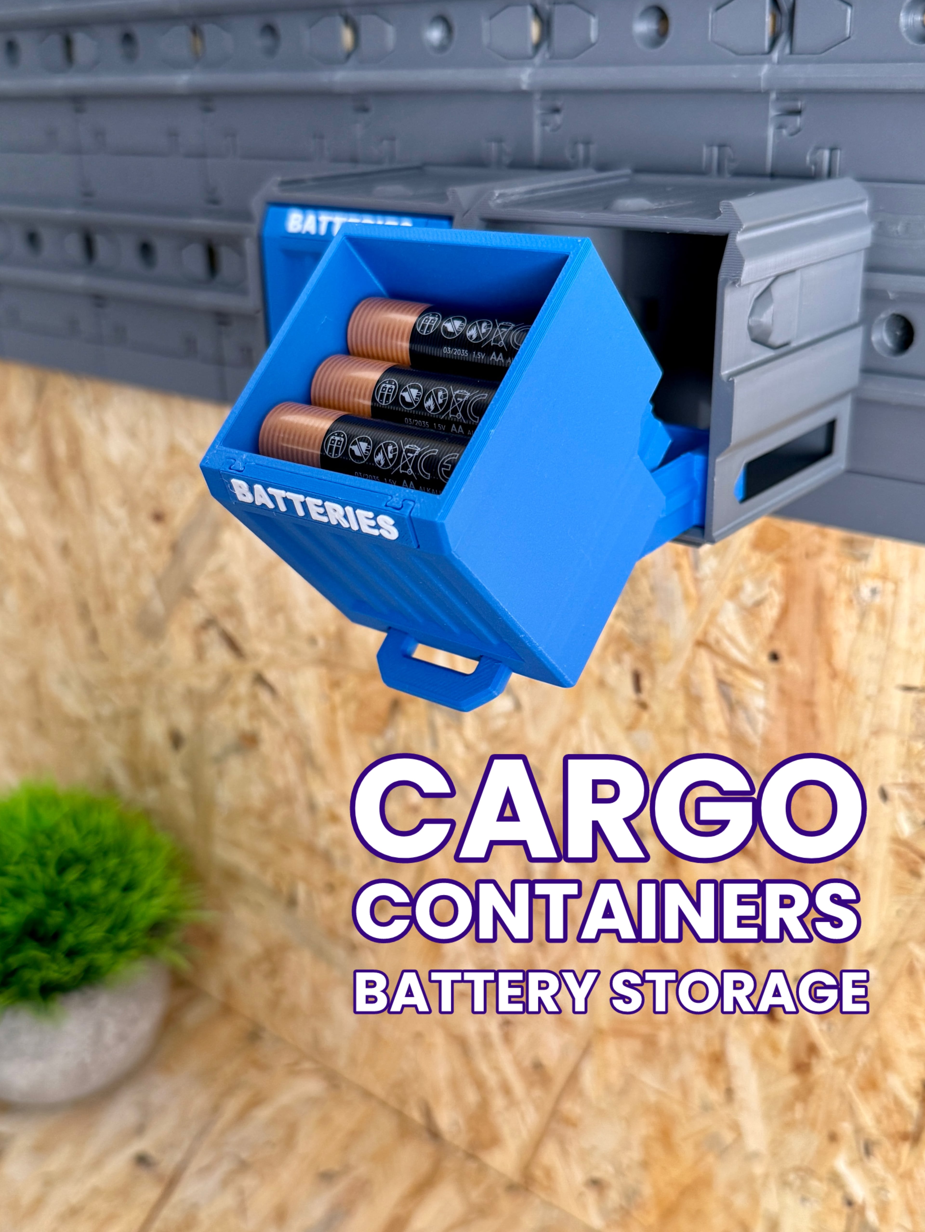 Cargo Containers: Battery Storage 3d model