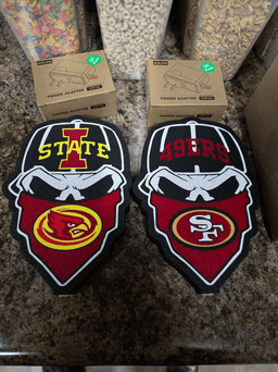 Iowa State Cyclones Faceplate 3d model