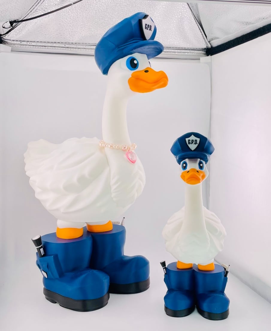 Officer Goose Gear for Porch Goose 3d model