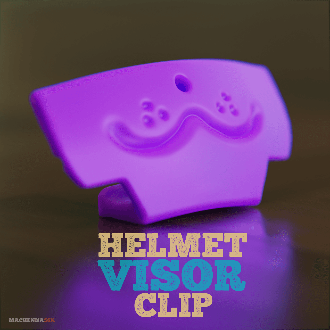 Replacement Helmet Visor Clip | Motorcycle 3d model