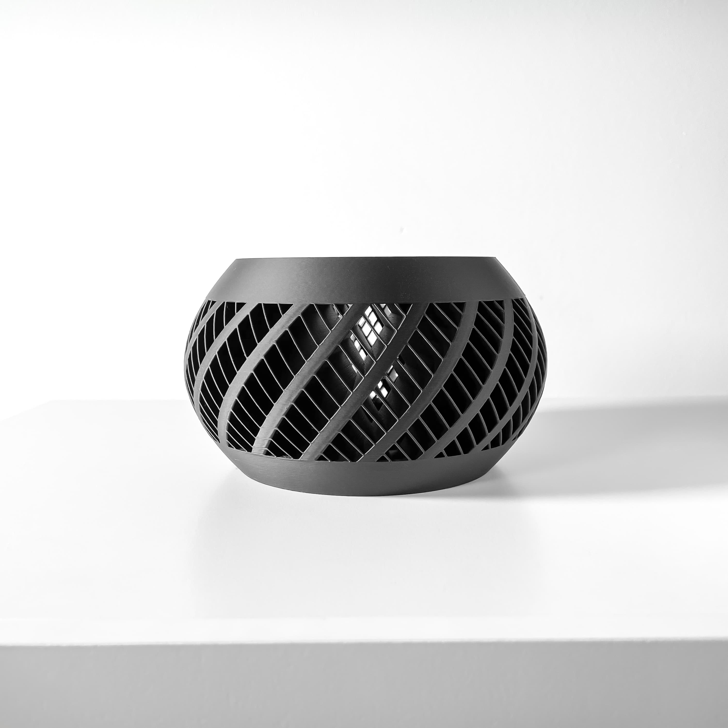 The Elvik Orchid Planter Pot with Drainage Tray | Modern and Unique Home Decor 3d model