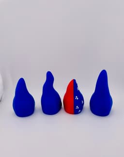 Patriotic Gnomes USA 3d model