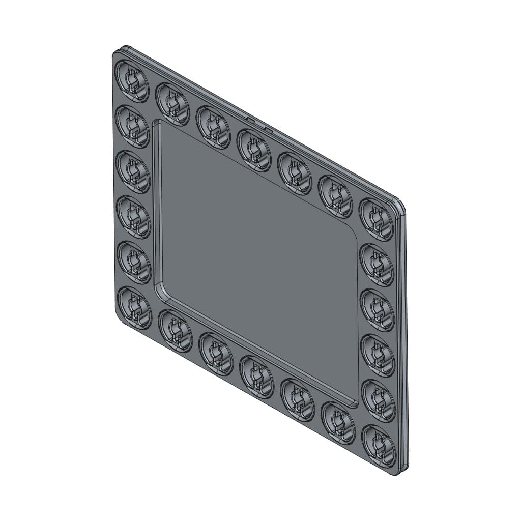 D-LOCK_PANEL.7X6-Light 3d model