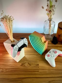 Modern Moon Controller Stand 3d model