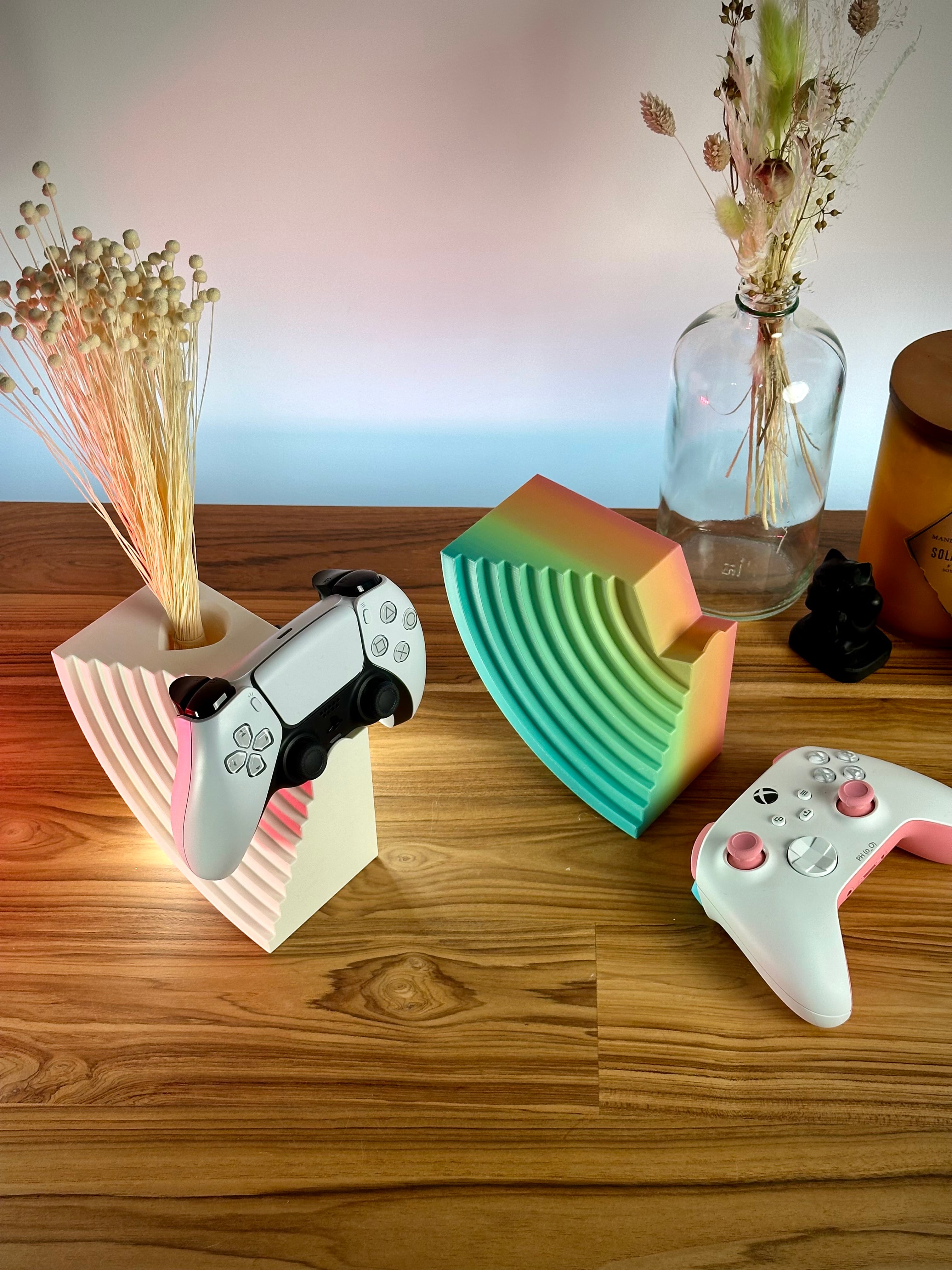 Modern Moon Controller Stand 3d model