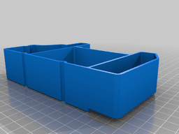 Inserts for Dewalt 795 tool case 3d model