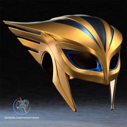 Hawkgirl Helmet 3D Printer STL File 3d model