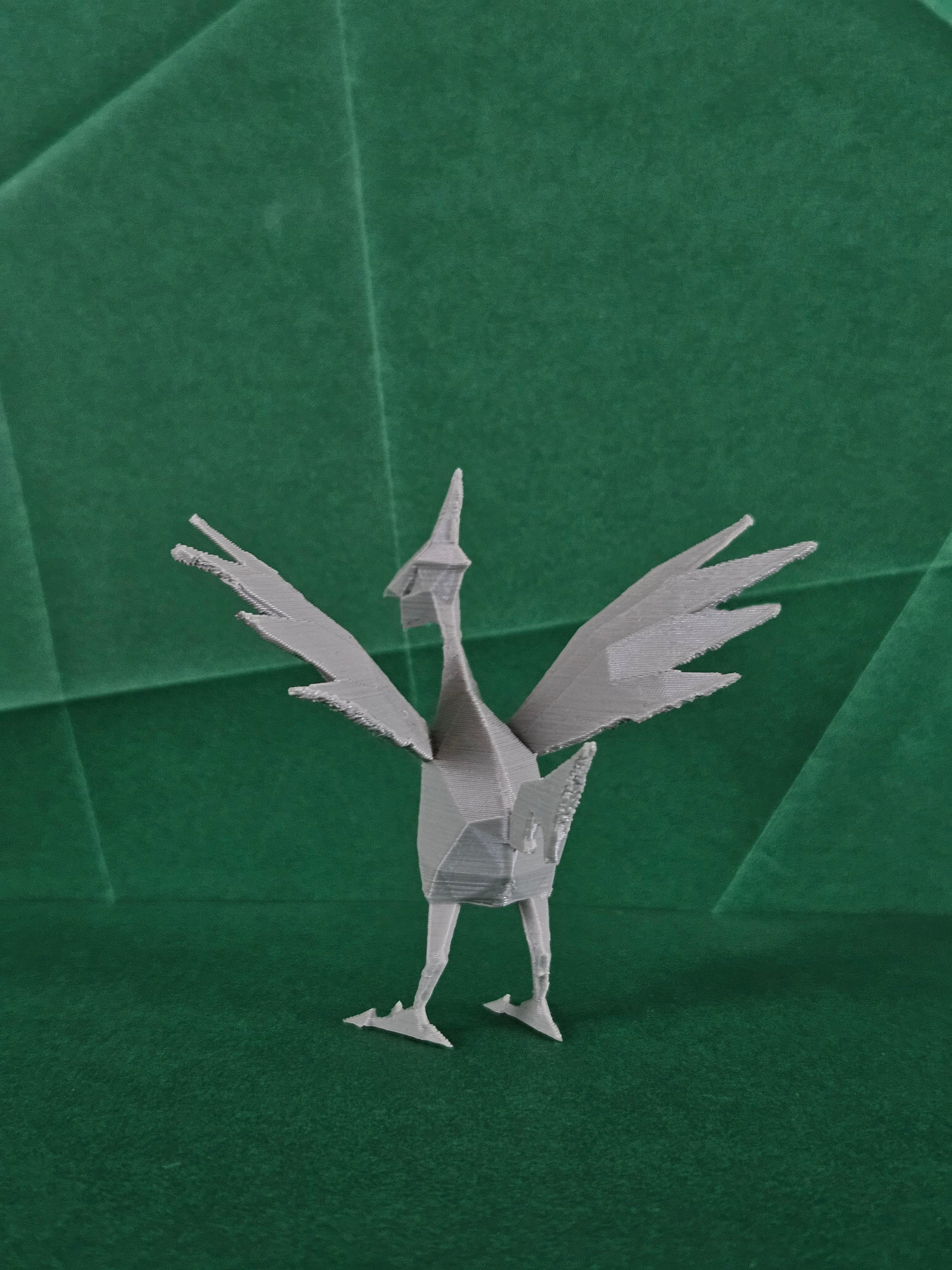 Skarmory Low Poly Pokemon 3d model