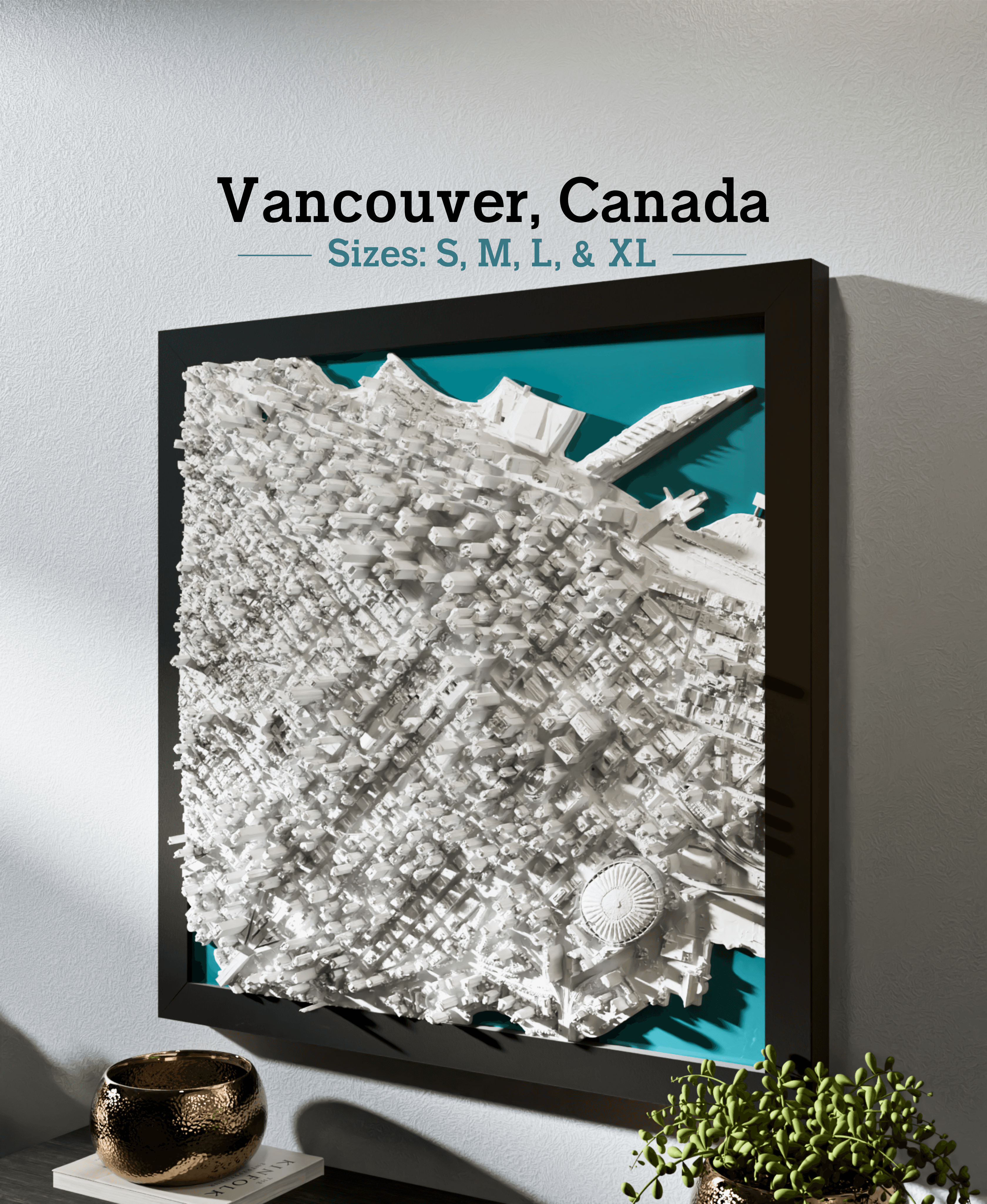 Vancouver, Canada - S, M, L, & XL 3d model