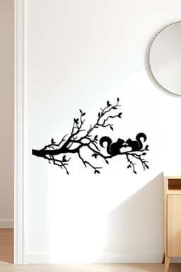 Squirrel Wall Art, Wall Decor, Home Decor 3d model
