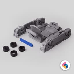 Nissan Skyline GT-R R34 – Foldable Model 3d model