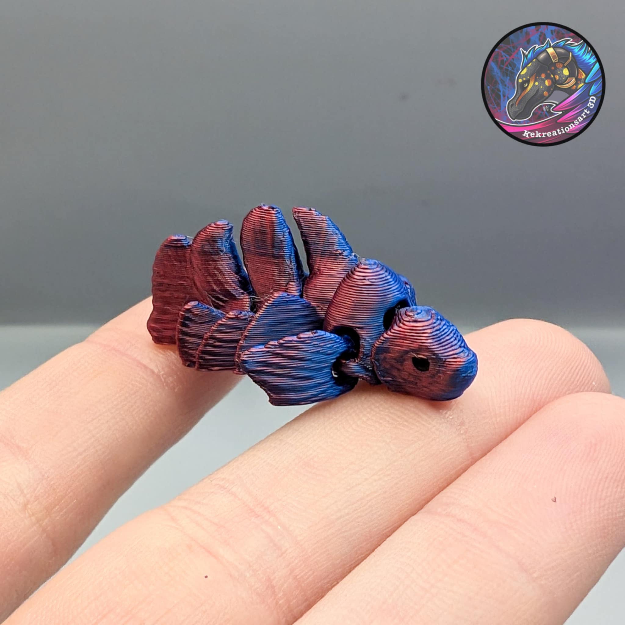 flexi nano beta fish 3d model