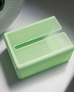 Hexagon Mesh Tissue Box ā Compact 3D Printed Design 3d model