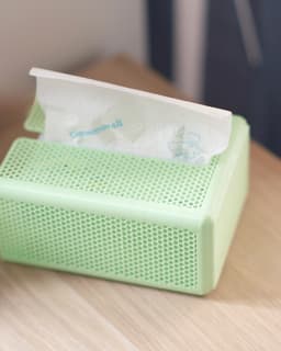Hexagon Mesh Tissue Box ā Compact 3D Printed Design 3d model