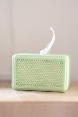 Hexagon Mesh Tissue Box ā Compact 3D Printed Design 3d model