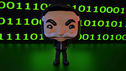 Funko pop MR Robot Masked 3d model