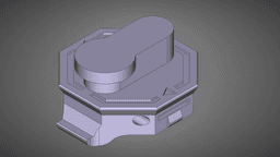Multiboard Snap for Ryobi PCL811 Fan 3d model