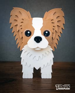 PAPILLON GLASSES HOLDER 3d model