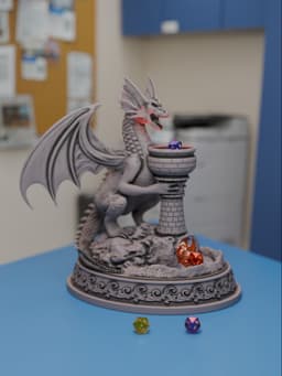 Dragon Dice Tower 3d model