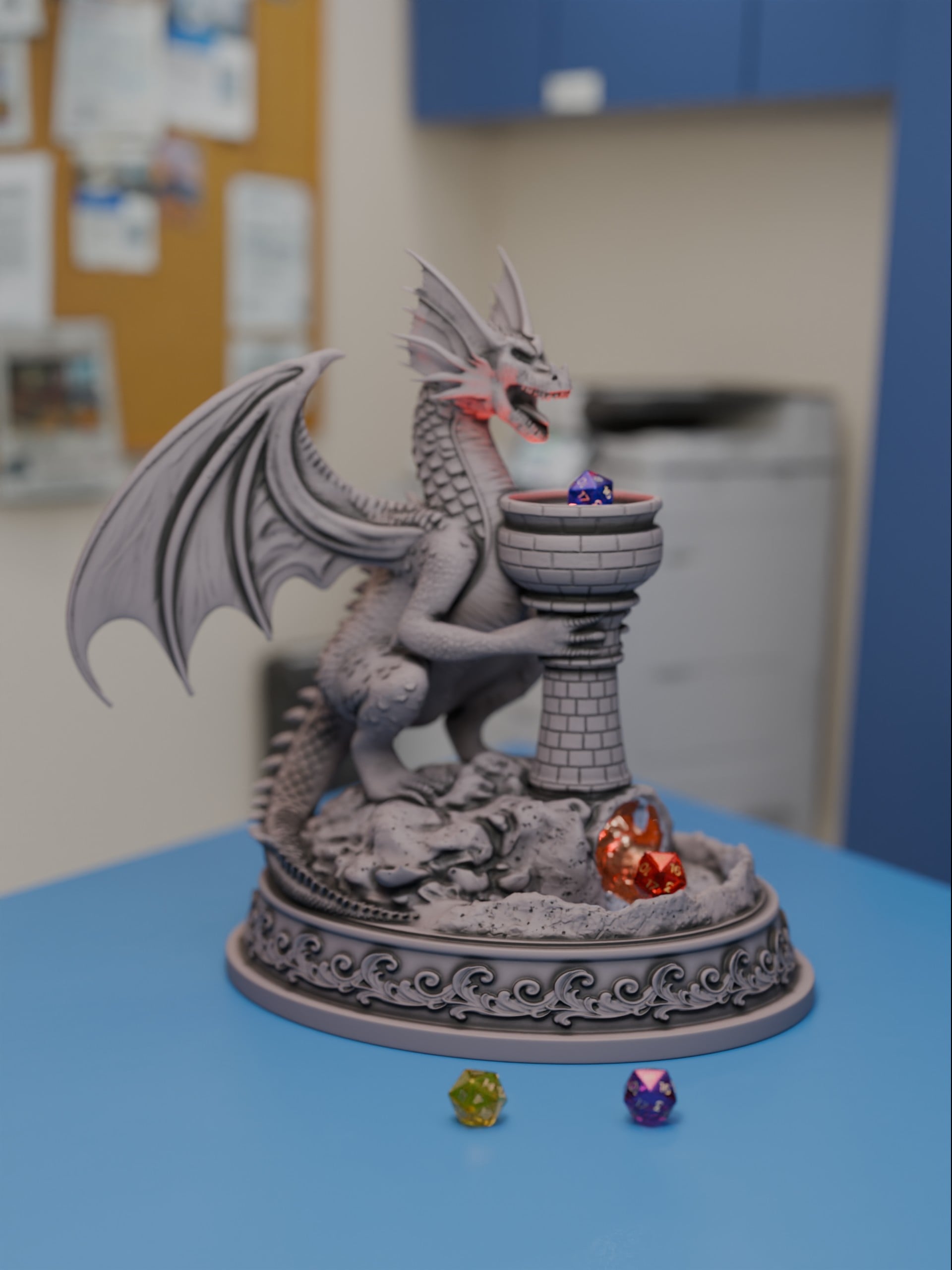Dragon Dice Tower 3d model