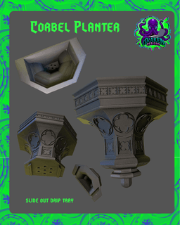 Corbel Planter 3d model