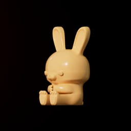 Bunny Ice Cube Mold 3d model