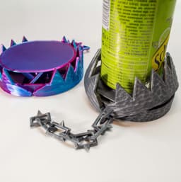 Mug Trap: Self-Adjusting Coaster 3d model