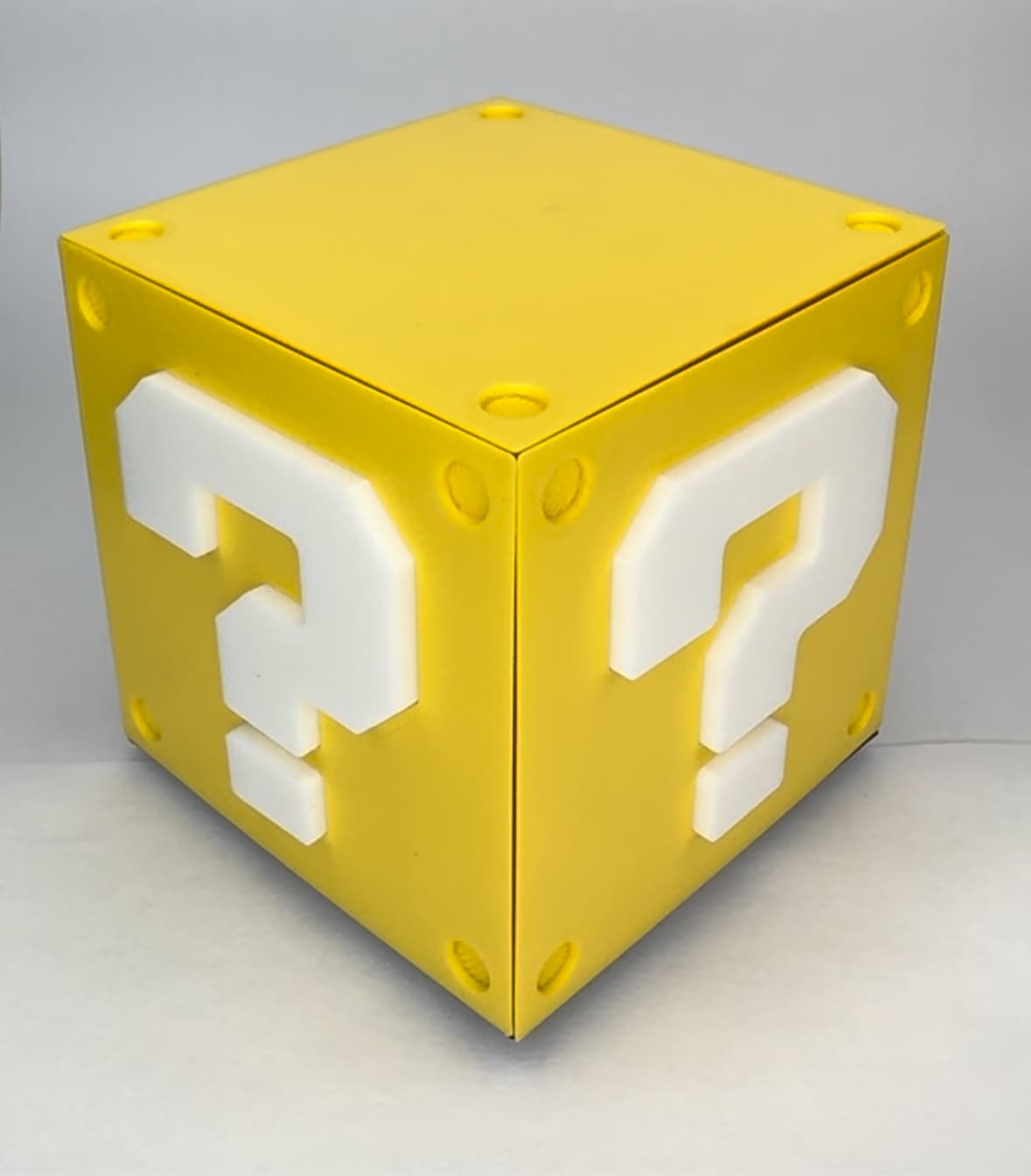 Mario Magnetic Spinning Question Mark Fidget Block 3d model