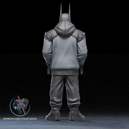 Urban Absolute Detective Statue 3D Printer STL File 3d model