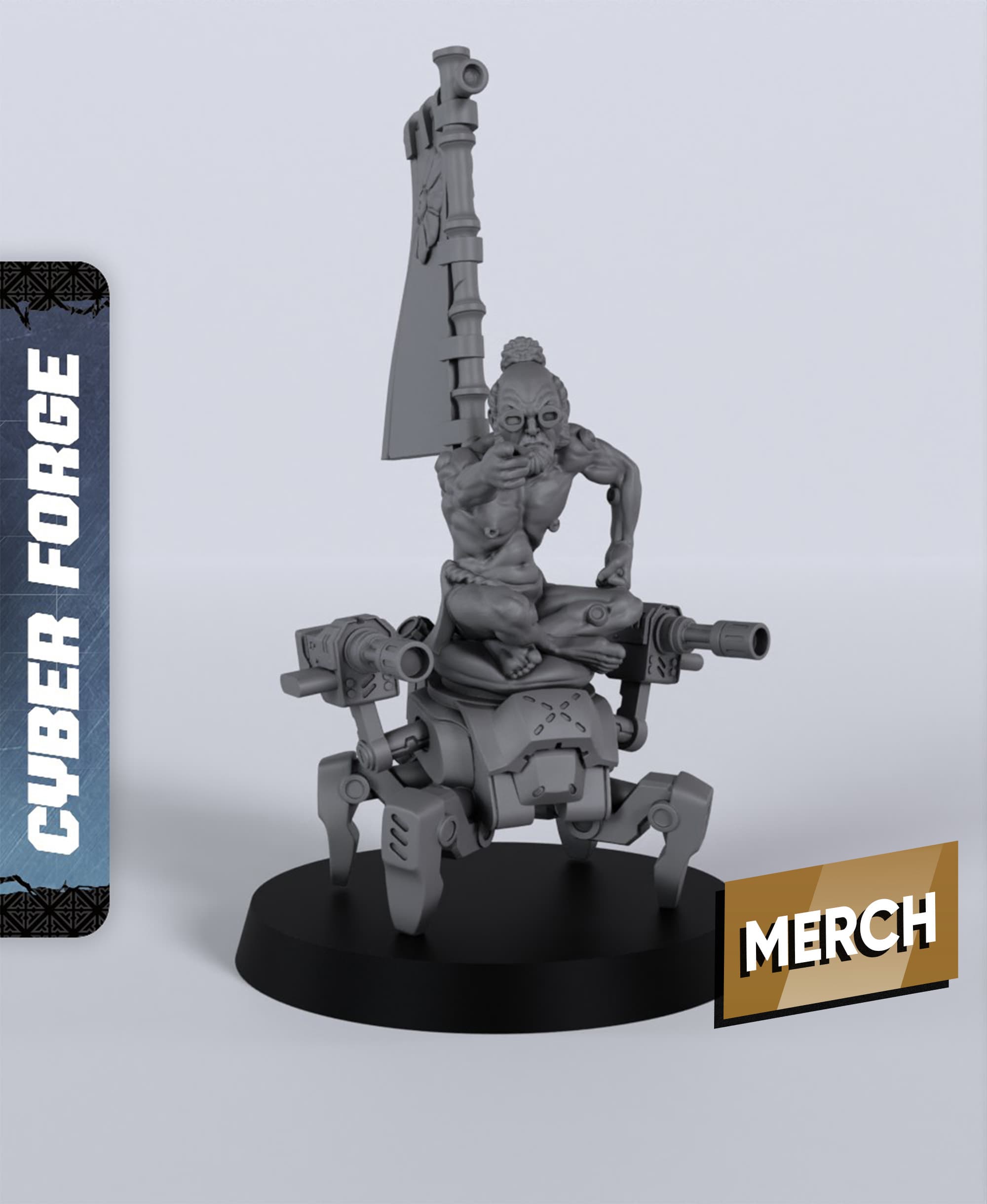 Takahashi - With Free Cyberpunk - Sci-Fi Gift Ideas for RPG and Wargamers 3d model