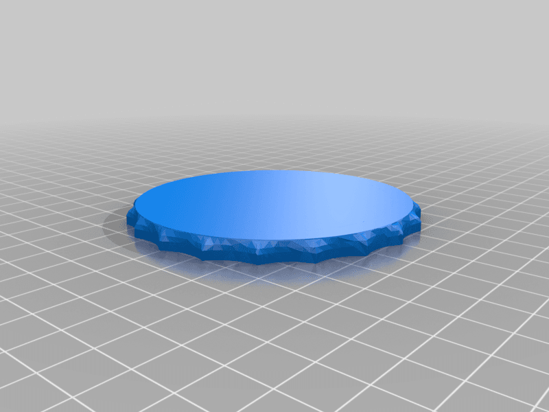 Bottle Cap Coaster 3d model