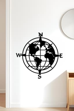 World Wall Art, Wall Decor, Home Decor 3d model