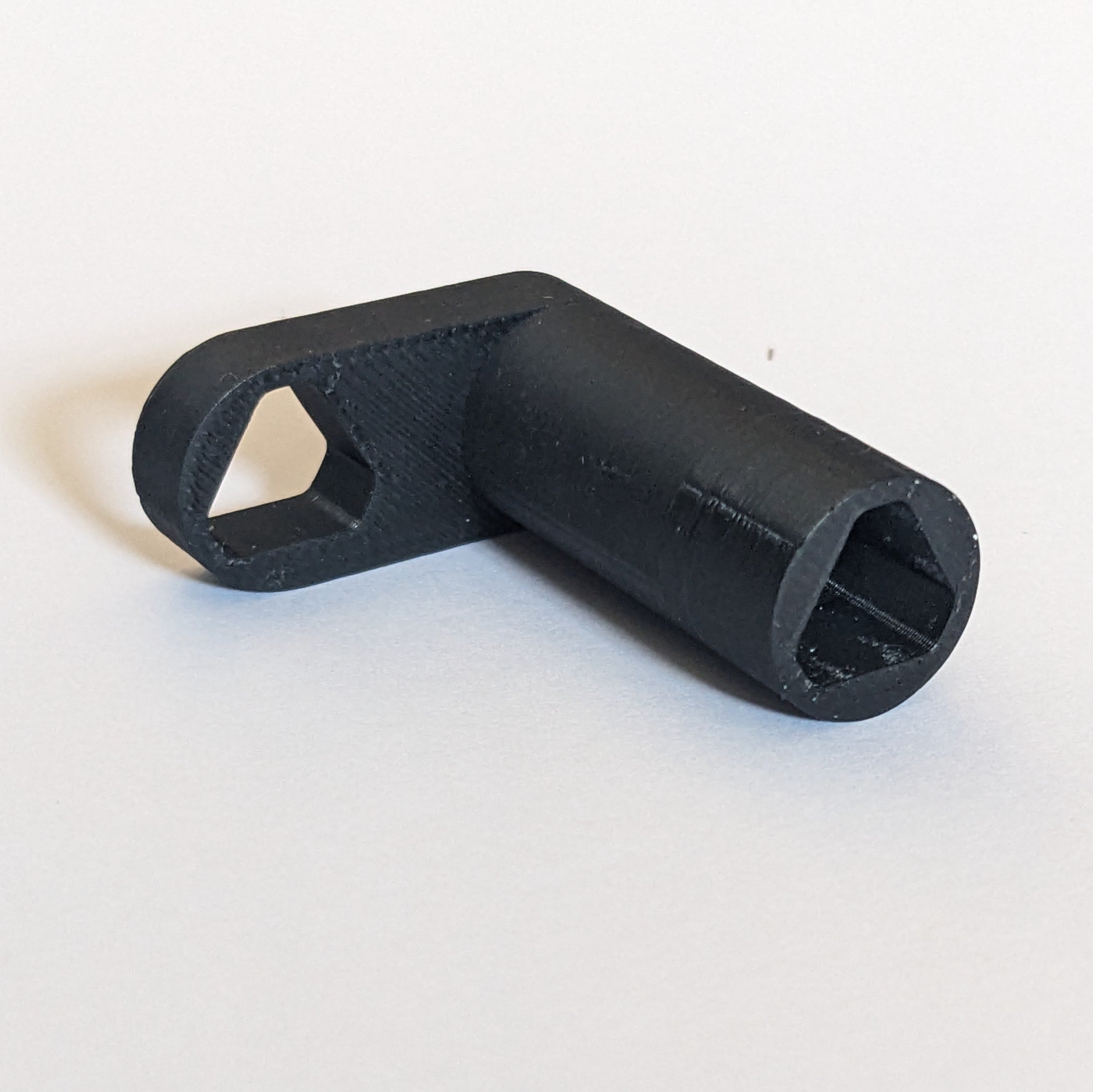 Triangular Tri 8mm Gas Utility Meter Box Key 3d model