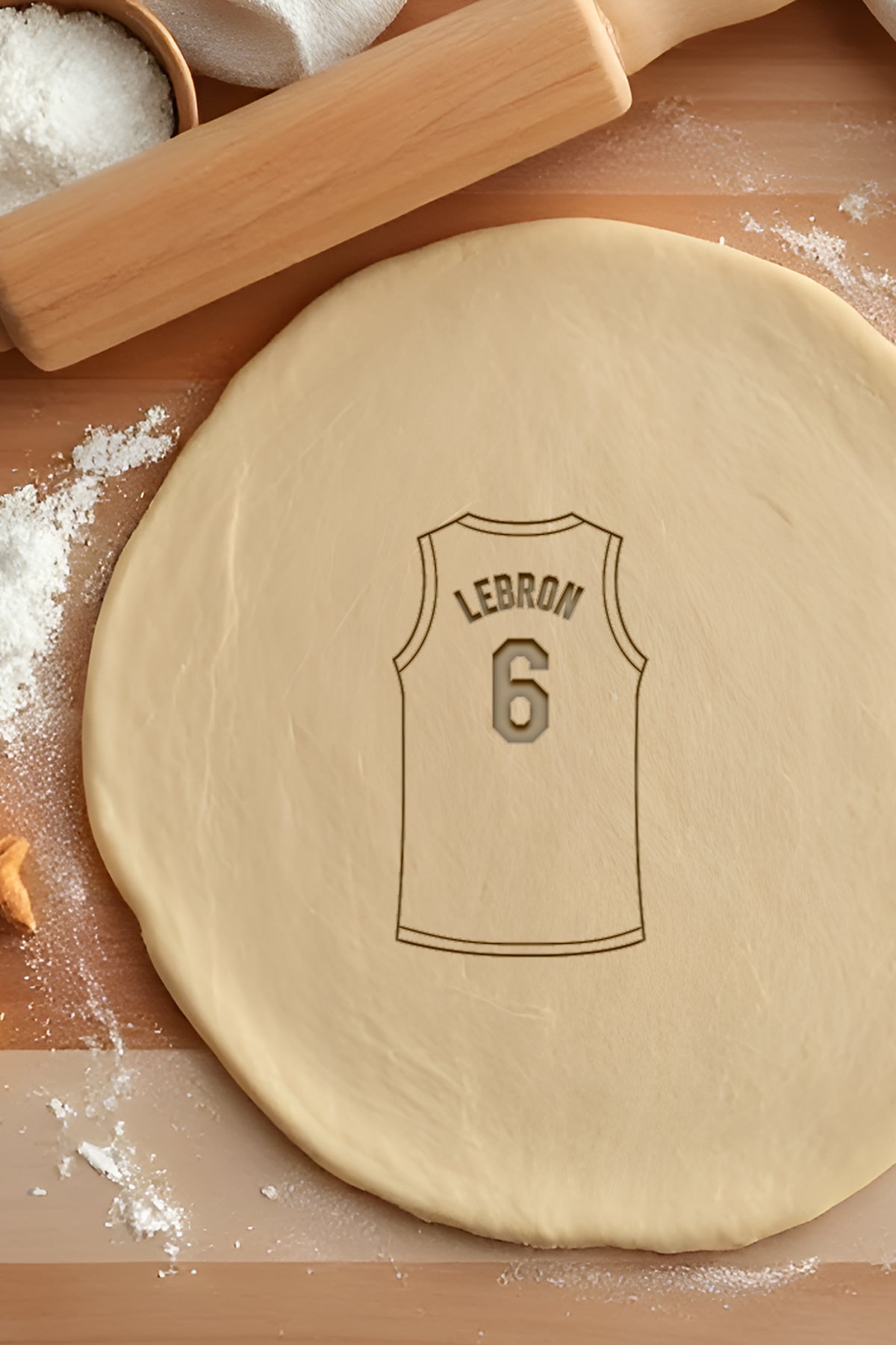 Lebron Cookie Cutter, Biscuit Cutter 3d model