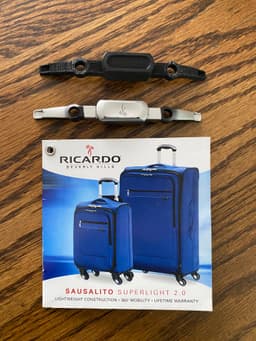 Ricardo Suitcase Handle Button 3d model