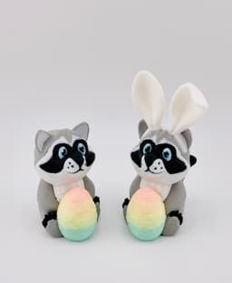 Eggables Raccoon 3d model
